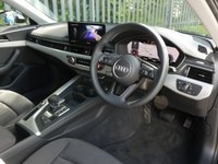 USED 2023 23 AUDI A4 2.0 TFSI 35 Technik 4d S Tronic 150 S/S 1 OWNER, FULL SERVICE HISTORY, VIRTUAL COCKPIT (DIGITAL DASHBOARD), REAR VIEW CAMERA, SAT NAV, HEATED FRONT SEATS, FRONT & REAR PARKING SENSORS WITH DISPLAY, AUDI SMART PHONE FOR APPLE CARPLAY / ANDROID AUTO, CRUISE CONTROL & SPEED LIMITER, ELECTRIC FOLDING HEATED DOOR MIRRORS, KEYLESS START, S TRONIC AUTOMATIC, ELECTRIC LUMBAR SUPPORT, LEATHER TIPTRONIC MULTIFUNCTION STEERING WHEEL, RAIN & LIGHT SENSORS, DAB RADIO, BLUETOOTH, AUTO HILL HOLD, 3 ZONE CLIMATE CONTROL