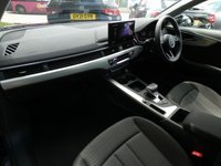 USED 2023 23 AUDI A4 2.0 TFSI 35 Technik 4d S Tronic 150 S/S 1 OWNER, FULL SERVICE HISTORY, VIRTUAL COCKPIT (DIGITAL DASHBOARD), REAR VIEW CAMERA, SAT NAV, HEATED FRONT SEATS, FRONT & REAR PARKING SENSORS WITH DISPLAY, AUDI SMART PHONE FOR APPLE CARPLAY / ANDROID AUTO, CRUISE CONTROL & SPEED LIMITER, ELECTRIC FOLDING HEATED DOOR MIRRORS, KEYLESS START, S TRONIC AUTOMATIC, ELECTRIC LUMBAR SUPPORT, LEATHER TIPTRONIC MULTIFUNCTION STEERING WHEEL, RAIN & LIGHT SENSORS, DAB RADIO, BLUETOOTH, AUTO HILL HOLD, 3 ZONE CLIMATE CONTROL