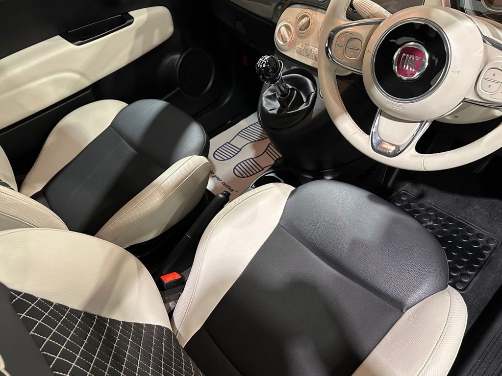 USED 2022 22 FIAT 500 1.0 MHEV Dolcevita Hatchback 3dr Petrol Manual Euro 6 (s/s) (70 bhp) 