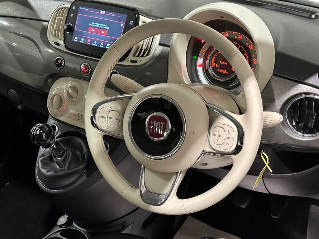 USED 2022 22 FIAT 500 1.0 MHEV Dolcevita Hatchback 3dr Petrol Manual Euro 6 (s/s) (70 bhp) 