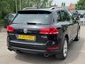 USED 2014 63 VOLKSWAGEN TOUAREG 3.0 TDI V6 BlueMotion Tech R-Line Tiptronic 4WD Euro 5 (s/s) 5dr Pan Roof, Black Leather