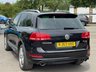 USED 2014 63 VOLKSWAGEN TOUAREG 3.0 TDI V6 BlueMotion Tech R-Line Tiptronic 4WD Euro 5 (s/s) 5dr Pan Roof, Black Leather