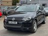 USED 2014 63 VOLKSWAGEN TOUAREG 3.0 TDI V6 BlueMotion Tech R-Line Tiptronic 4WD Euro 5 (s/s) 5dr Pan Roof, Black Leather