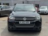 USED 2014 63 VOLKSWAGEN TOUAREG 3.0 TDI V6 BlueMotion Tech R-Line Tiptronic 4WD Euro 5 (s/s) 5dr Pan Roof, Black Leather