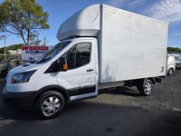 USED 2019 19 FORD TRANSIT 350 TDCI ECOBLUE LWB LUTON VAN WITH TAIL LIFT ULEZ FREE ZONE NO VAT 