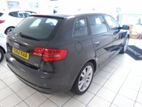 USED 2012 62 AUDI A3 2.0 TDI Sport Sportback 5dr Diesel S Tronic Euro 5 (s/s) (140 ps) 