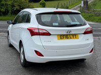 USED 2016 16 HYUNDAI I30 1.6 CRDi Blue Drive SE Tourer 5dr Diesel Manual Euro 6 (s/s) (110 ps) EXCELLENT 70+MPG  LOW &pound;20 ROAD TAX