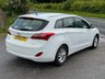 USED 2016 16 HYUNDAI I30 1.6 CRDi Blue Drive SE Tourer 5dr Diesel Manual Euro 6 (s/s) (110 ps) EXCELLENT 70+MPG  LOW &pound;20 ROAD TAX