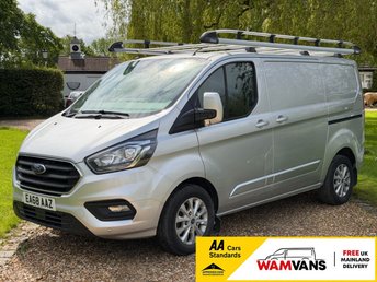 2018 FORD TRANSIT CUSTOM 2.0 280 EcoBlue Limited Panel Van 5dr Diesel Auto L1 H1 Euro 6 (s/s) (130 ps) &pound;13495.00