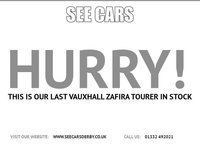 USED 2015 15 VAUXHALL ZAFIRA TOURER 1.8 16V Exclusiv MPV 5dr Petrol Manual Euro 5 (140 ps) MOT MARCH 2027, 2 FORMER KEEPERS