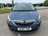 USED 2015 15 VAUXHALL ZAFIRA TOURER 1.8 16V Exclusiv MPV 5dr Petrol Manual Euro 5 (140 ps) MOT MARCH 2027, 2 FORMER KEEPERS