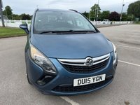 USED 2015 15 VAUXHALL ZAFIRA TOURER 1.8 16V Exclusiv MPV 5dr Petrol Manual Euro 5 (140 ps) MOT MARCH 2027, 2 FORMER KEEPERS