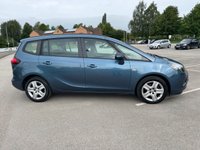 USED 2015 15 VAUXHALL ZAFIRA TOURER 1.8 16V Exclusiv MPV 5dr Petrol Manual Euro 5 (140 ps) MOT MARCH 2027, 2 FORMER KEEPERS