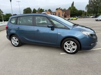 USED 2015 15 VAUXHALL ZAFIRA TOURER 1.8 16V Exclusiv MPV 5dr Petrol Manual Euro 5 (140 ps) MOT MARCH 2027, 2 FORMER KEEPERS