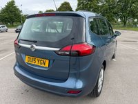 USED 2015 15 VAUXHALL ZAFIRA TOURER 1.8 16V Exclusiv MPV 5dr Petrol Manual Euro 5 (140 ps) MOT MARCH 2027, 2 FORMER KEEPERS