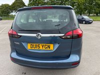 USED 2015 15 VAUXHALL ZAFIRA TOURER 1.8 16V Exclusiv MPV 5dr Petrol Manual Euro 5 (140 ps) MOT MARCH 2027, 2 FORMER KEEPERS