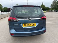 USED 2015 15 VAUXHALL ZAFIRA TOURER 1.8 16V Exclusiv MPV 5dr Petrol Manual Euro 5 (140 ps) MOT MARCH 2027, 2 FORMER KEEPERS