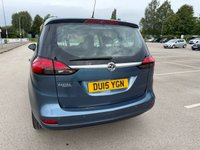 USED 2015 15 VAUXHALL ZAFIRA TOURER 1.8 16V Exclusiv MPV 5dr Petrol Manual Euro 5 (140 ps) MOT MARCH 2027, 2 FORMER KEEPERS