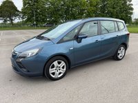 USED 2015 15 VAUXHALL ZAFIRA TOURER 1.8 16V Exclusiv MPV 5dr Petrol Manual Euro 5 (140 ps) MOT MARCH 2027, 2 FORMER KEEPERS