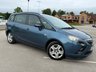 USED 2015 15 VAUXHALL ZAFIRA TOURER 1.8 16V Exclusiv MPV 5dr Petrol Manual Euro 5 (140 ps) MOT MARCH 2027, 2 FORMER KEEPERS