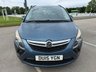 USED 2015 15 VAUXHALL ZAFIRA TOURER 1.8 16V Exclusiv MPV 5dr Petrol Manual Euro 5 (140 ps) MOT MARCH 2027, 2 FORMER KEEPERS