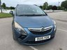 USED 2015 15 VAUXHALL ZAFIRA TOURER 1.8 16V Exclusiv MPV 5dr Petrol Manual Euro 5 (140 ps) MOT MARCH 2027, 2 FORMER KEEPERS