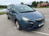 USED 2015 15 VAUXHALL ZAFIRA TOURER 1.8 16V Exclusiv MPV 5dr Petrol Manual Euro 5 (140 ps) MOT MARCH 2027, 2 FORMER KEEPERS