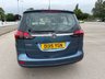 USED 2015 15 VAUXHALL ZAFIRA TOURER 1.8 16V Exclusiv MPV 5dr Petrol Manual Euro 5 (140 ps) MOT MARCH 2027, 2 FORMER KEEPERS