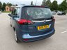 USED 2015 15 VAUXHALL ZAFIRA TOURER 1.8 16V Exclusiv MPV 5dr Petrol Manual Euro 5 (140 ps) MOT MARCH 2027, 2 FORMER KEEPERS