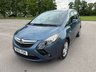 USED 2015 15 VAUXHALL ZAFIRA TOURER 1.8 16V Exclusiv MPV 5dr Petrol Manual Euro 5 (140 ps) MOT MARCH 2027, 2 FORMER KEEPERS