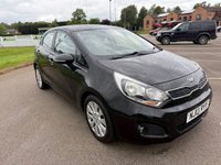 USED 2013 13 KIA RIO 1.4 2 Hatchback 5dr Petrol Manual Euro 5 (107 bhp) 12m MOT INCLUDED IN SALE, 2 KEEPERS