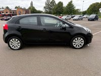 USED 2013 13 KIA RIO 1.4 2 Hatchback 5dr Petrol Manual Euro 5 (107 bhp) 12m MOT INCLUDED IN SALE, 2 KEEPERS