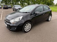 USED 2013 13 KIA RIO 1.4 2 Hatchback 5dr Petrol Manual Euro 5 (107 bhp) 12m MOT INCLUDED IN SALE, 2 KEEPERS