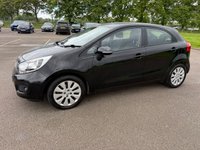 USED 2013 13 KIA RIO 1.4 2 Hatchback 5dr Petrol Manual Euro 5 (107 bhp) 12m MOT INCLUDED IN SALE, 2 KEEPERS