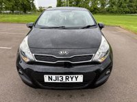 USED 2013 13 KIA RIO 1.4 2 Hatchback 5dr Petrol Manual Euro 5 (107 bhp) 12m MOT INCLUDED IN SALE, 2 KEEPERS