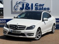 USED 2015 15 MERCEDES-BENZ C-CLASS 1.6 C180 AMG Sport Edition Coupe 2dr Petrol G-Tronic+ Euro 6 (s/s) (156 ps) GREAT SERVICE HISTORY WITH THIS CAR