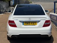 USED 2015 15 MERCEDES-BENZ C-CLASS 1.6 C180 AMG Sport Edition Coupe 2dr Petrol G-Tronic+ Euro 6 (s/s) (156 ps) GREAT SERVICE HISTORY WITH THIS CAR