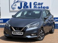 USED 2017 67 NISSAN MICRA 0.9 IG-T Acenta Hatchback 5dr Petrol Manual Euro 6 (s/s) (90 ps) GREAT SERVICE HISTORY WITH THIS CAR