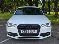 USED 2012 62 AUDI A4 2.0 TDI Black Edition Saloon 4dr Diesel Manual Euro 5 (s/s) (143 ps) Bang & Olufsen Audio - Front & Rear Parking Sensors - DAB - &pound;35 Road Tax