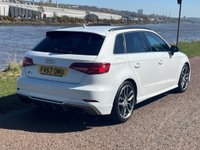 USED 2017 67 AUDI S3 2.0 TFSI Sportback 5dr Petrol S Tronic quattro Euro 6 (s/s) (310 ps) **CRUISE CONTROL**APPLE CARPLAY**HEATED SEATS**