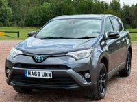 USED 2018 68 TOYOTA RAV4 2.5 VVT-h Excel CVT 4WD Euro 6 (s/s) 5dr FSH+New Service+2 keys