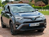 USED 2018 68 TOYOTA RAV4 2.5 VVT-h Excel CVT 4WD Euro 6 (s/s) 5dr FSH+New Service+2 keys