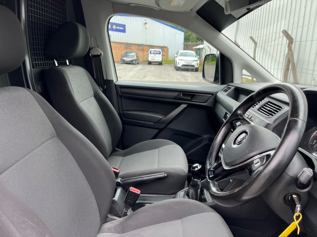 USED 2017 67 VOLKSWAGEN CADDY 2.0 TDI C20 BlueMotion Tech BEECHWOOD CUSTOM Panel Van 5dr Diesel Manual SWB Euro 6 (s/s) (75 ps) BLACK ROOF / COILOVERS / 19's