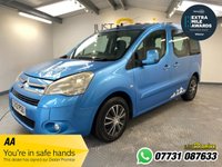 USED 2012 12 CITROEN BERLINGO 1.6 e-HDi Airdream VTR Multispace MPV 5dr Diesel EGS6 Euro 5 (s/s) (90 ps) AUTO, SLIDING SIDE DOORS, CRUISE CONTROL!!!