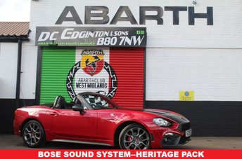 View our ABARTH 124 SPIDER