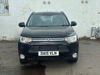 USED 2015 15 MITSUBISHI OUTLANDER 2.0h 12kWh GX3h SUV 5dr Petrol Plug-in Hybrid CVT 4WD Euro 5 (s/s) (200 ps) FANTASIC FUEL ECONOMY ON THE SOUGHT AFTER PLUG IN HYBRID