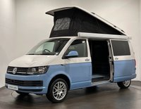 USED 2018 18 VOLKSWAGEN TRANSPORTER 2.0 TDI T30 BlueMotion Tech Startline Campervan 5dr Diesel Manual FWD LWB Euro 6 (s/s)  More spacious Long Wheelbase model ,  Side Awning / Pop Top Roof / Full Leather 4 Seated Belts
