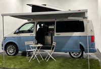 USED 2018 18 VOLKSWAGEN TRANSPORTER 2.0 TDI T30 BlueMotion Tech Startline Campervan 5dr Diesel Manual FWD LWB Euro 6 (s/s)  More spacious Long Wheelbase model ,  Side Awning / Pop Top Roof / Full Leather 4 Seated Belts