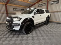 USED 2018 18 FORD RANGER 3.2 TDCi Wildtrak Pickup Double Cab 4dr Diesel Auto 4WD Euro 5 (200 ps) * ROOF LIGHT POD * RAPTOR GRILLE *