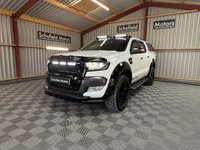 USED 2018 18 FORD RANGER 3.2 TDCi Wildtrak Pickup Double Cab 4dr Diesel Auto 4WD Euro 5 (200 ps) * ROOF LIGHT POD * RAPTOR GRILLE *
